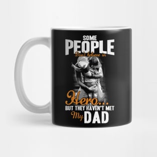 Hero My Dad Awesome T shirt Mug